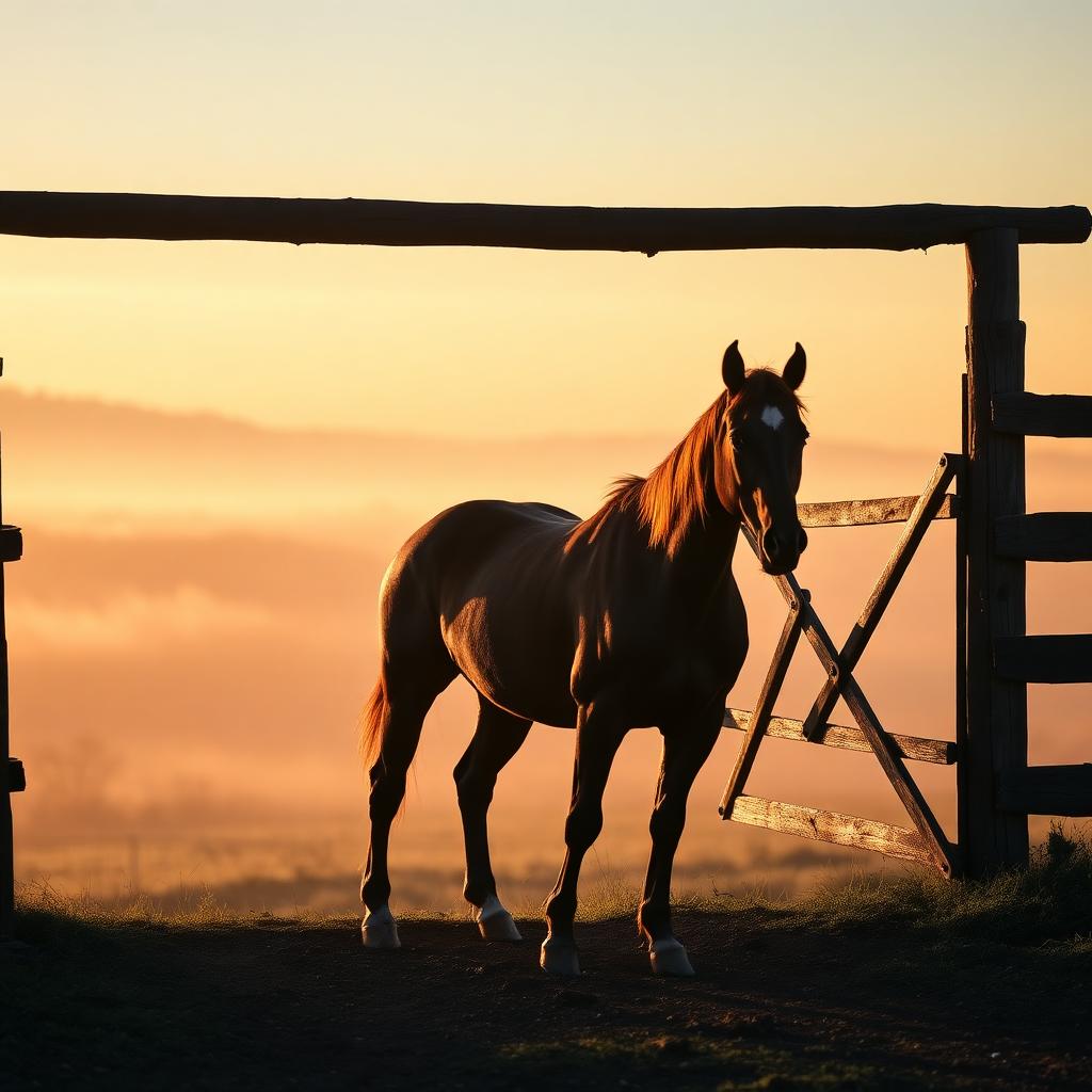 O cavalo que voltou sozinho